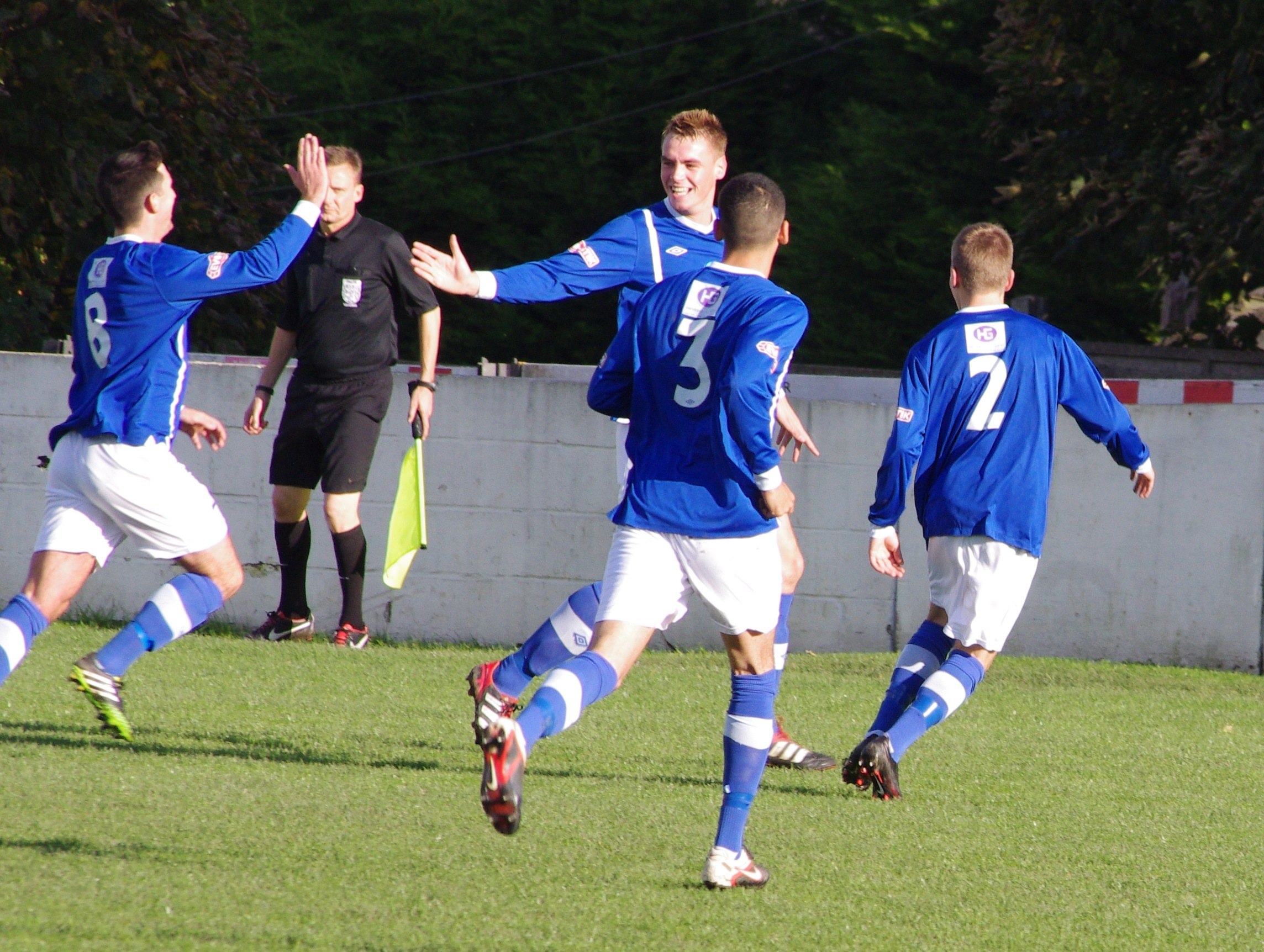 James McCarten celebrates his goal