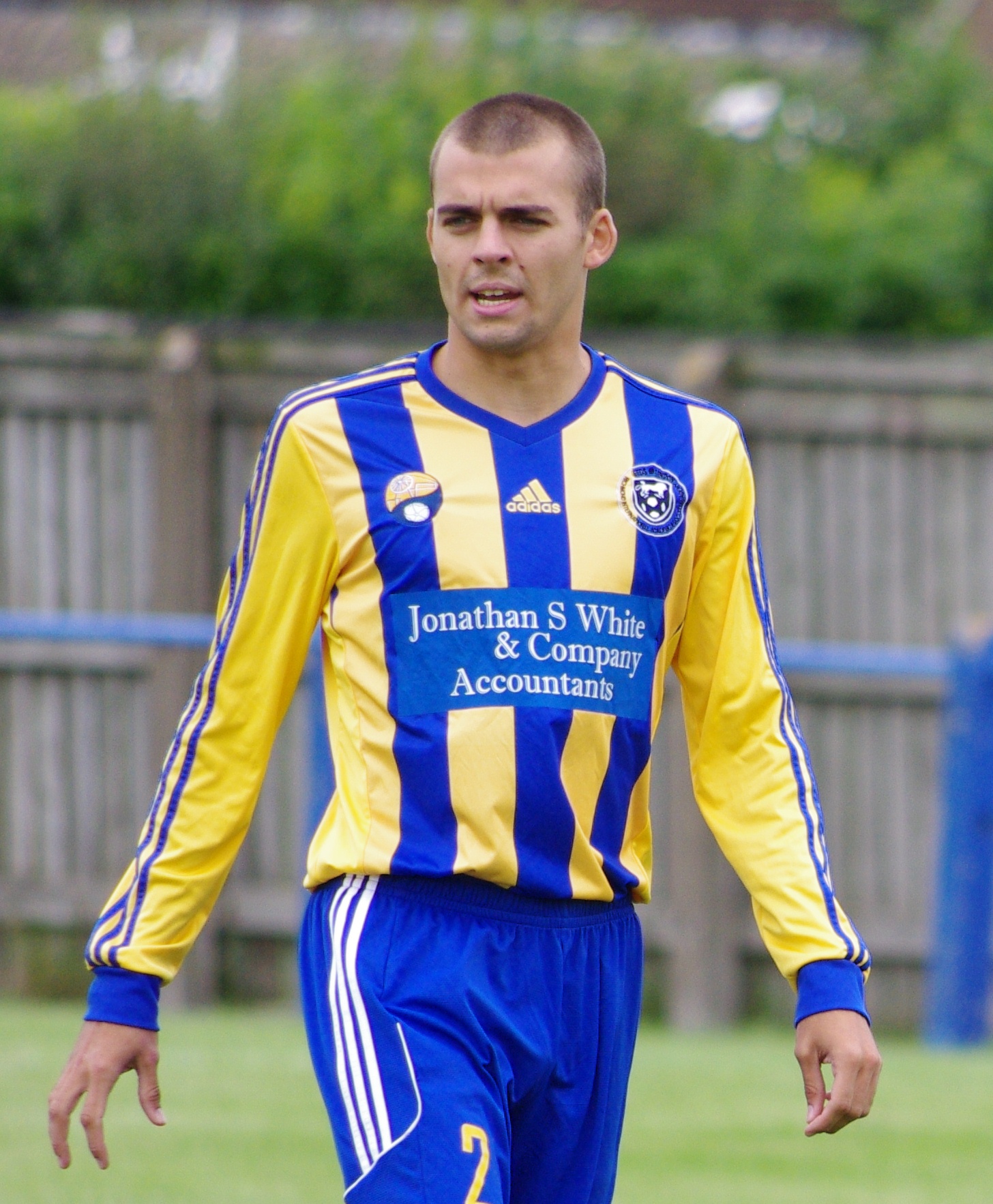 Garforth defender Gary Stohrer