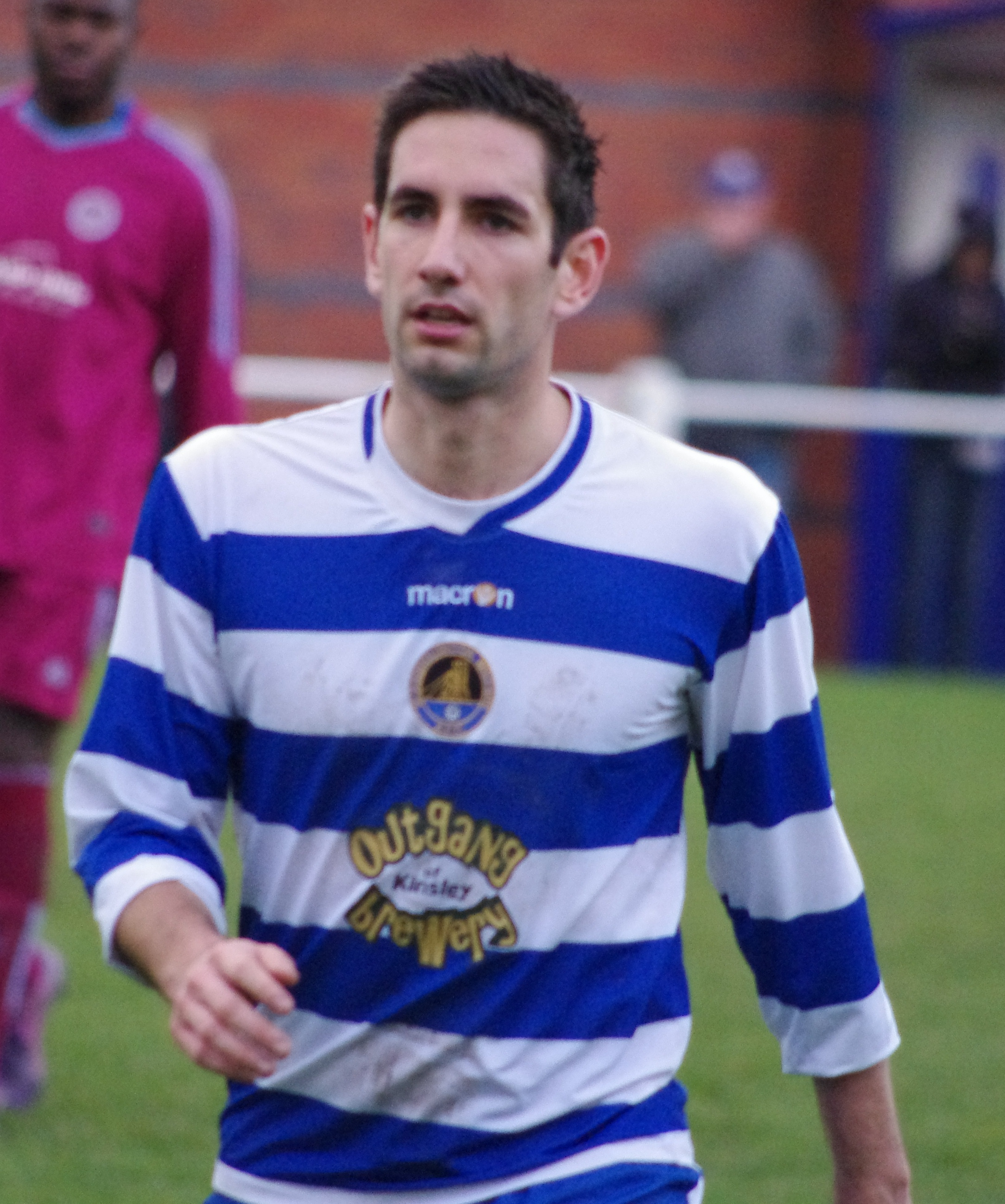 Glasshoughton Welfare midfielder Liam Tuck