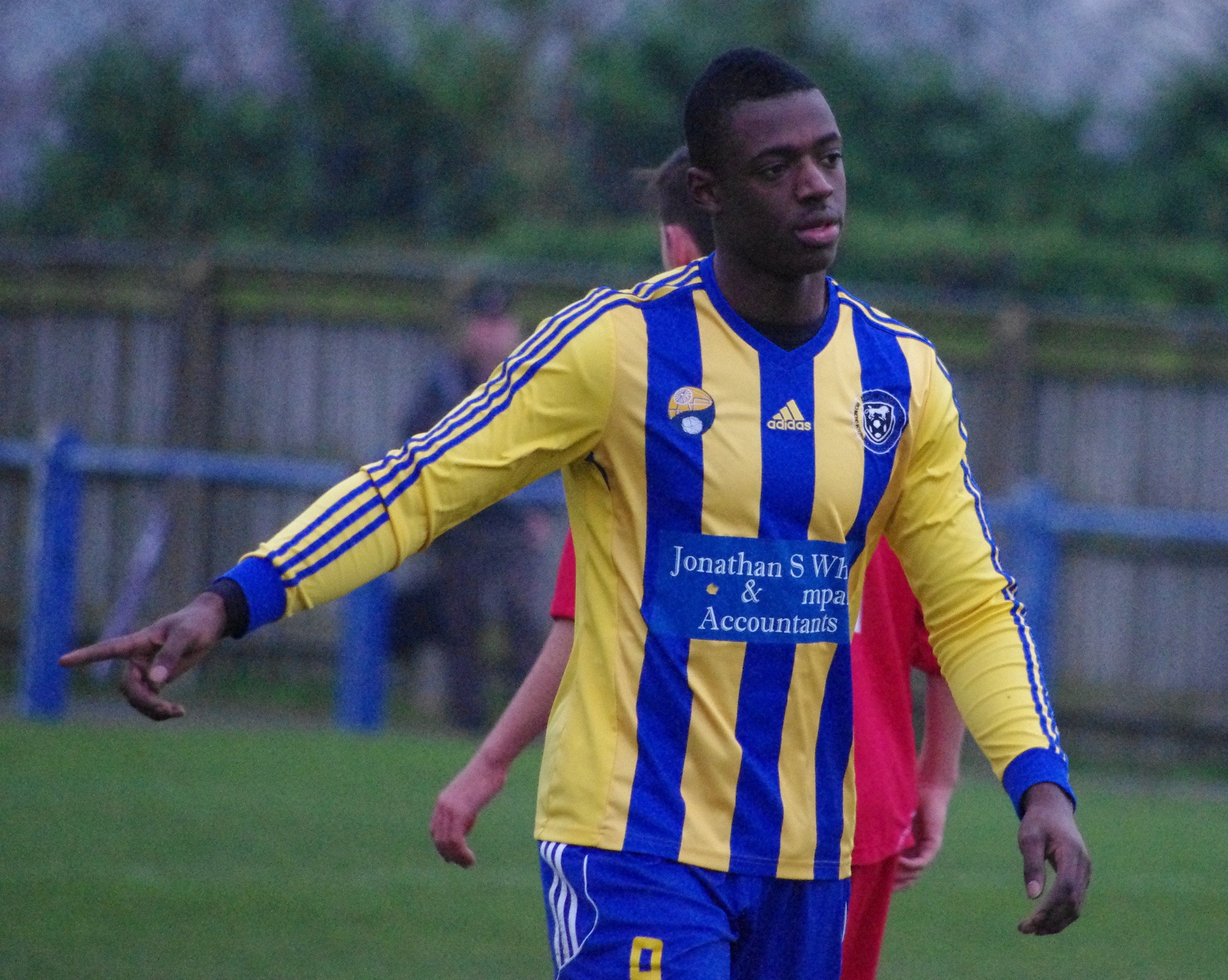 Garforth Town striker Curtly Martin-Wyatt struggled to break down the Armthorpe Welfare defence on Saturday