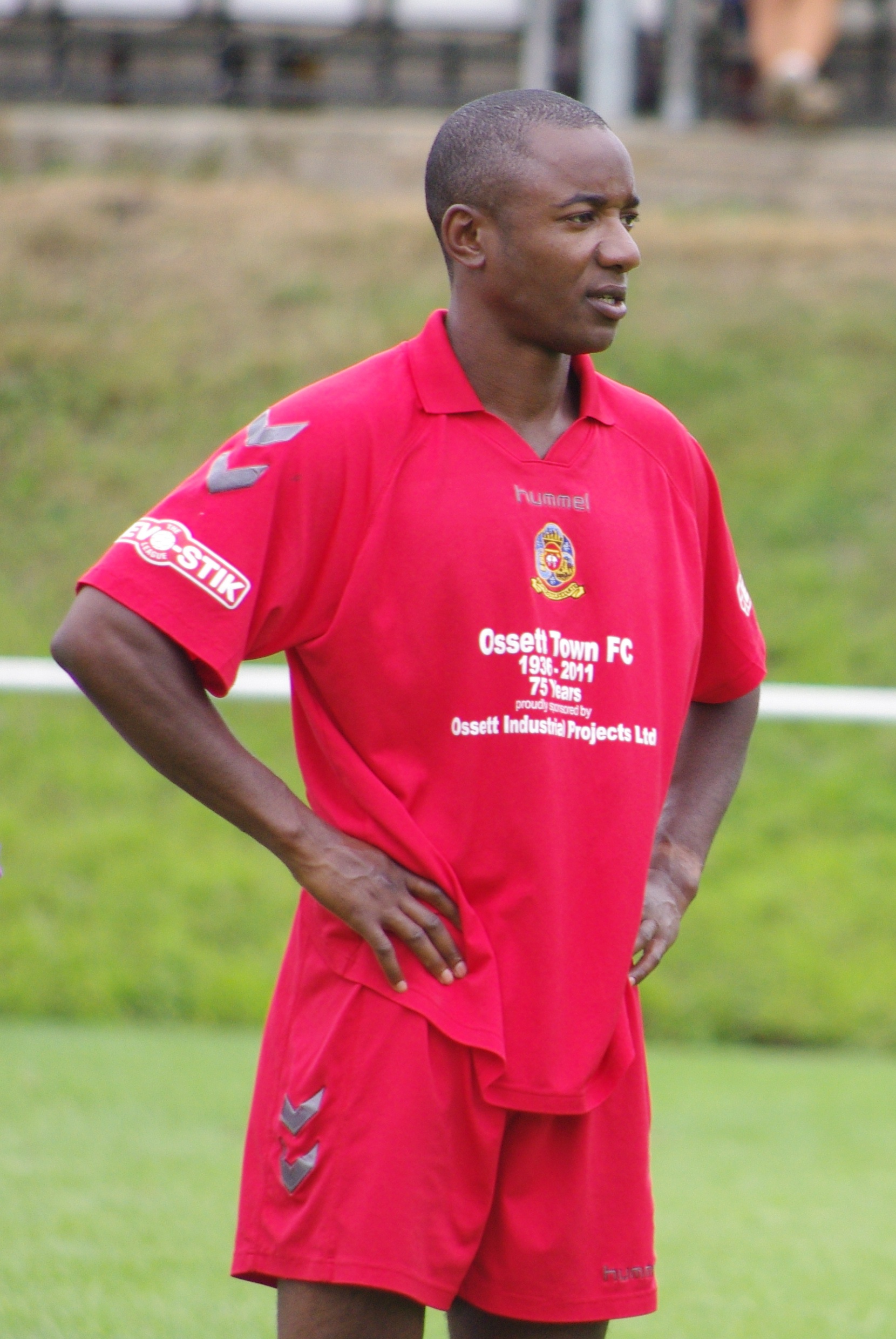 Gareth Grant scored for Pontefract in their 3-0 win over Hall Road Rangers