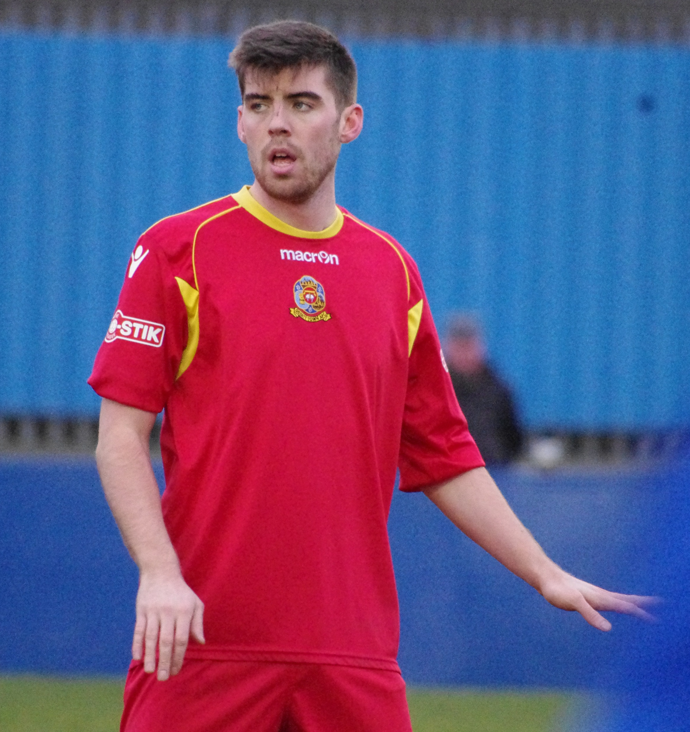 Shaun Connor scored for Ossett Town in the 2-2 draw at Ramsbottom United