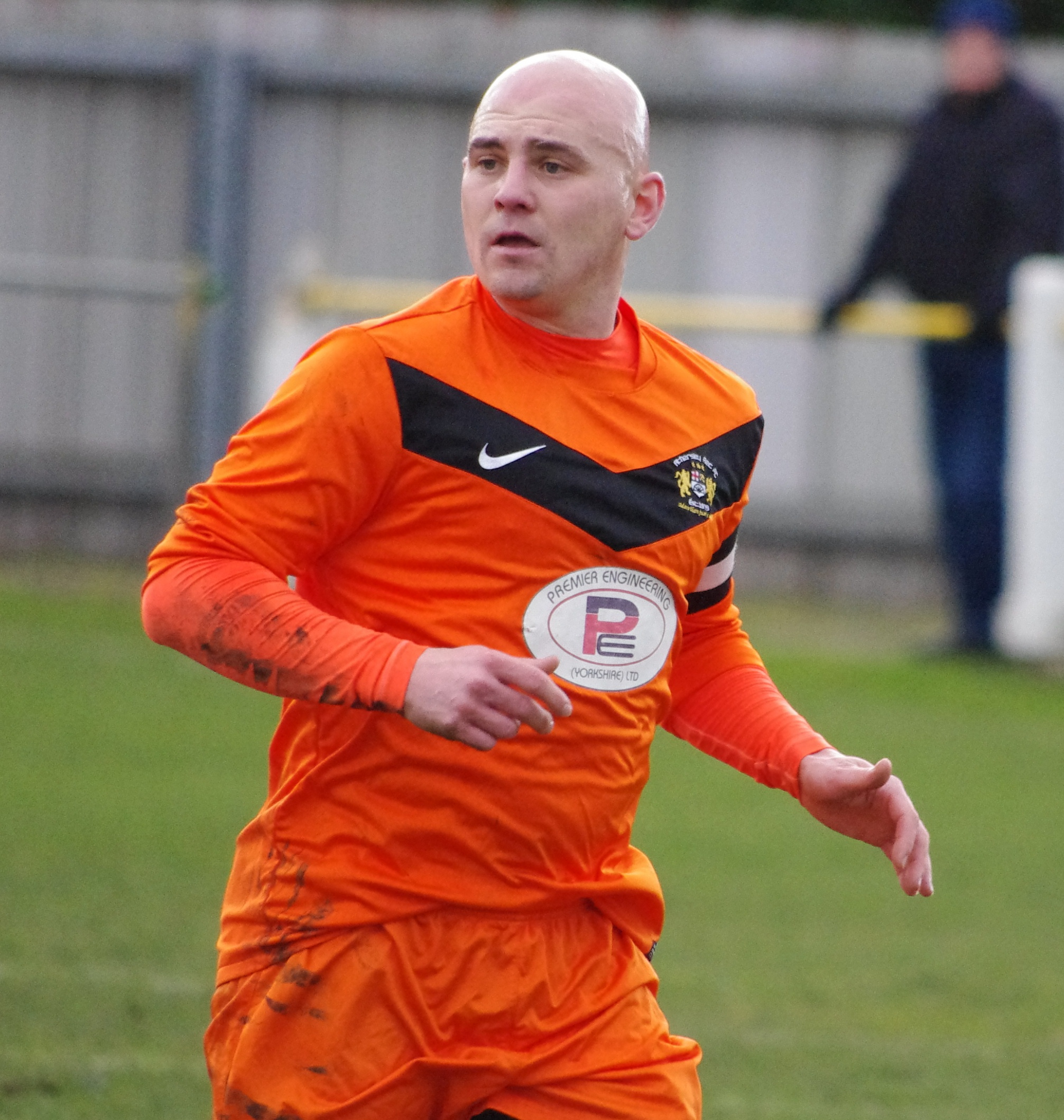 Club captain Ryan White scored Athersley Recreation's equaliser