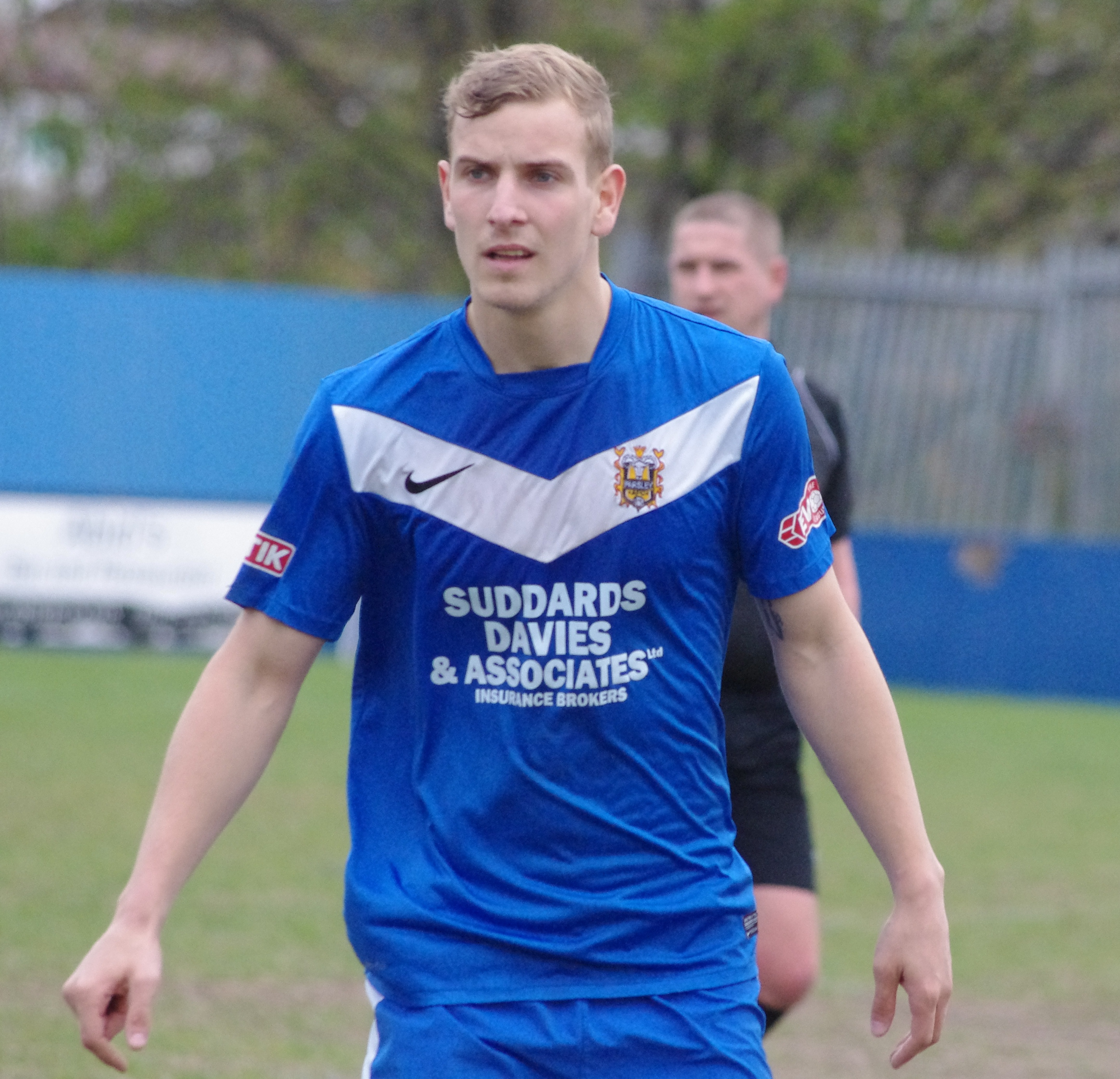 Farsley AFC and Gibraltar striker Adam Priestley could be set to play Germany in the Euro 2016 qualifiers