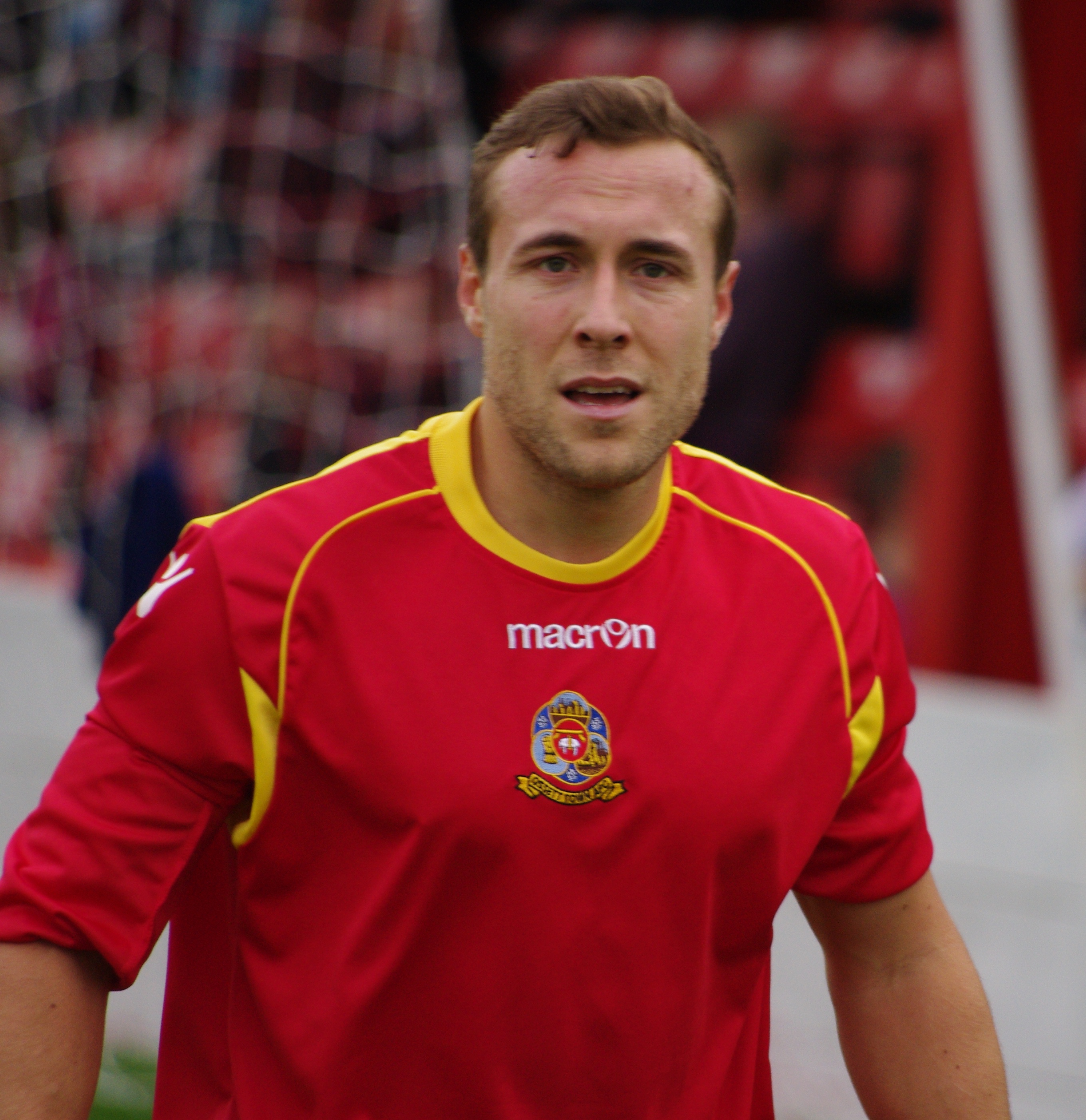 Stand-in boss: Left back Steven Jeff will take charge of Ossett Town for the home encounter with New Mills. 