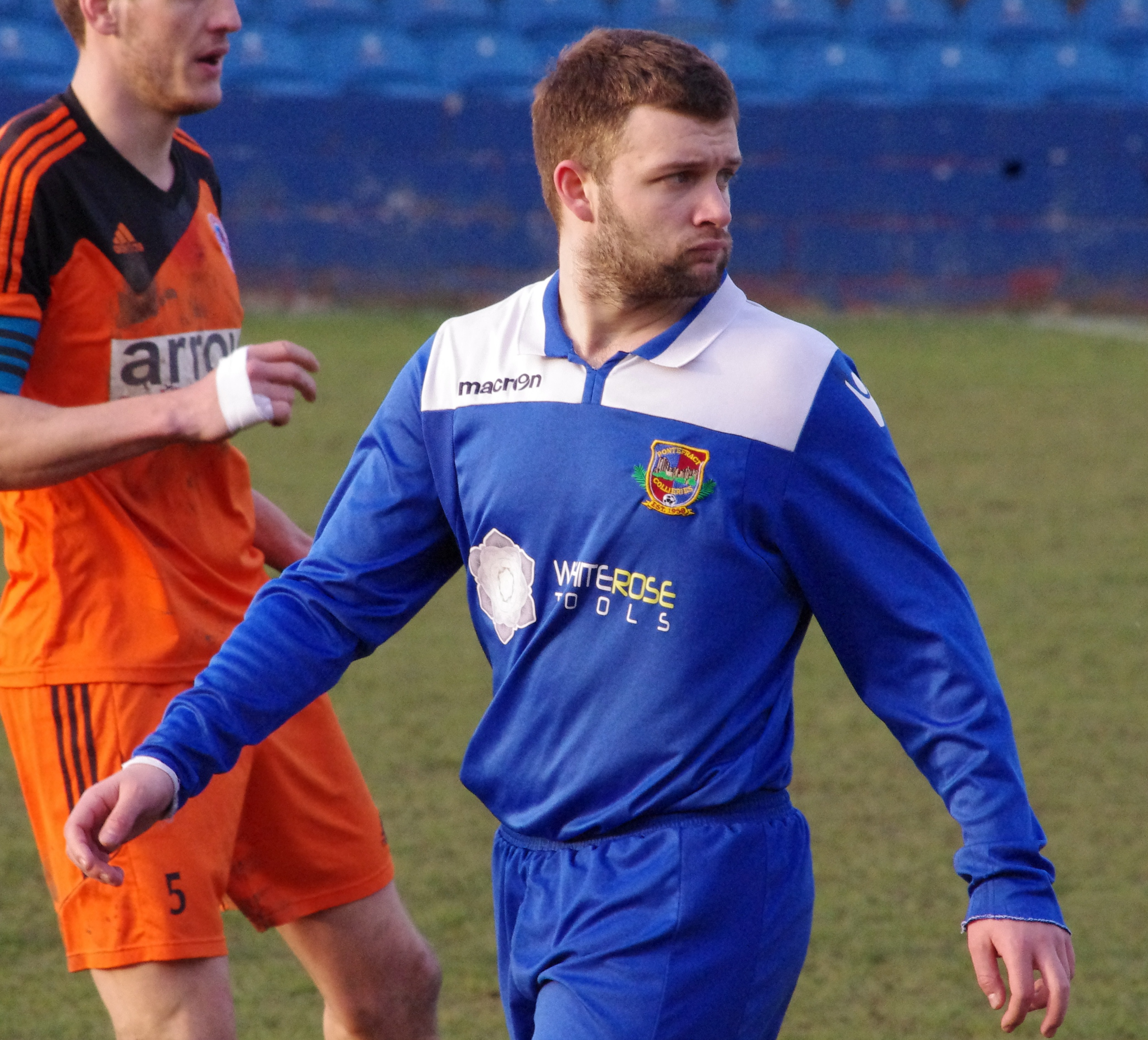 In-form Pontefract Collieries striker Kingsley Wetherald has scored ten times in eleven games