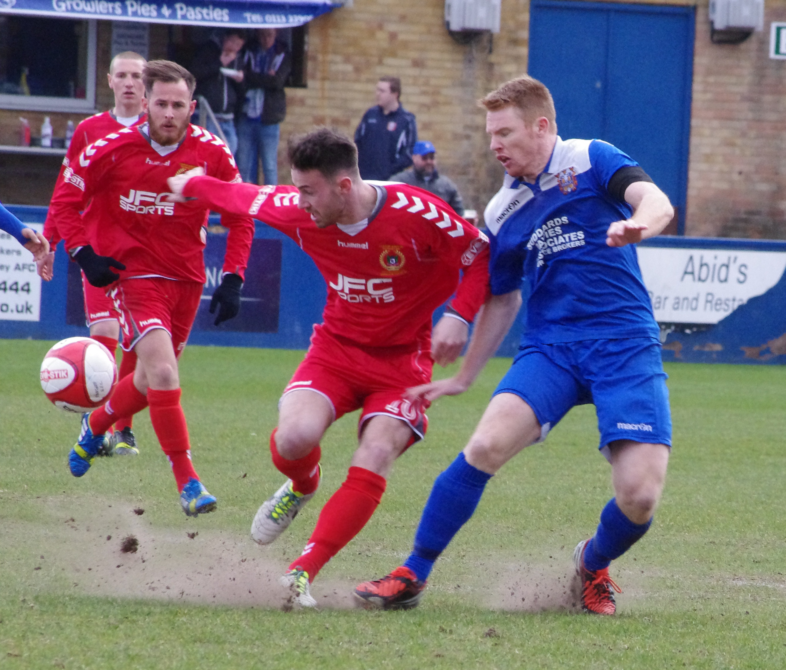 More action from Farsley 0-1 Curzon