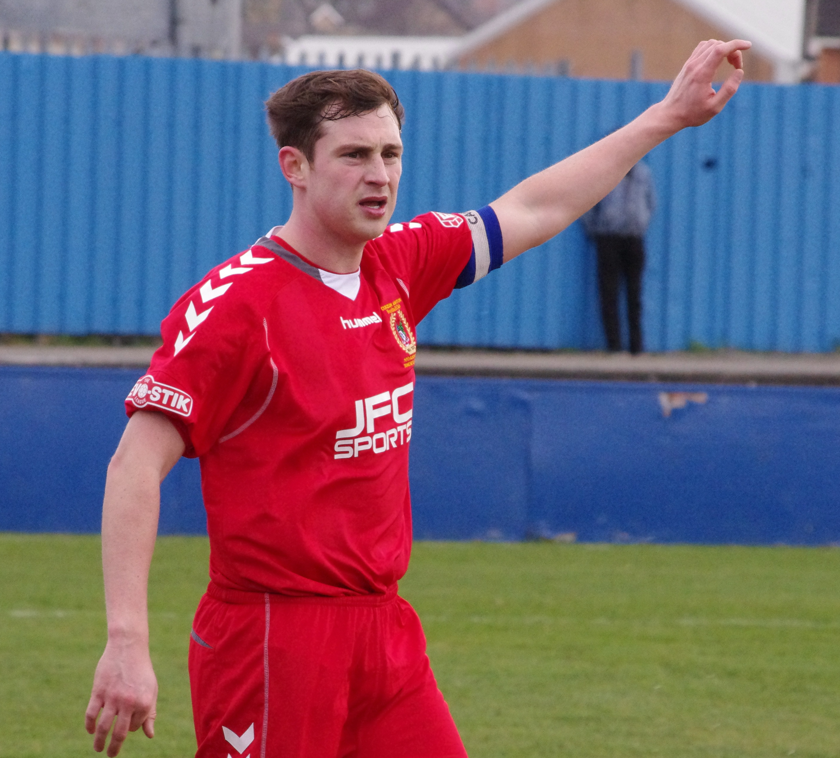 Influential captain Samuel Walker played a big role in Curzon's win at Farsley