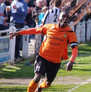 Club captain Leon Henry scored the goal which propelled Brighouse Town into the Evo