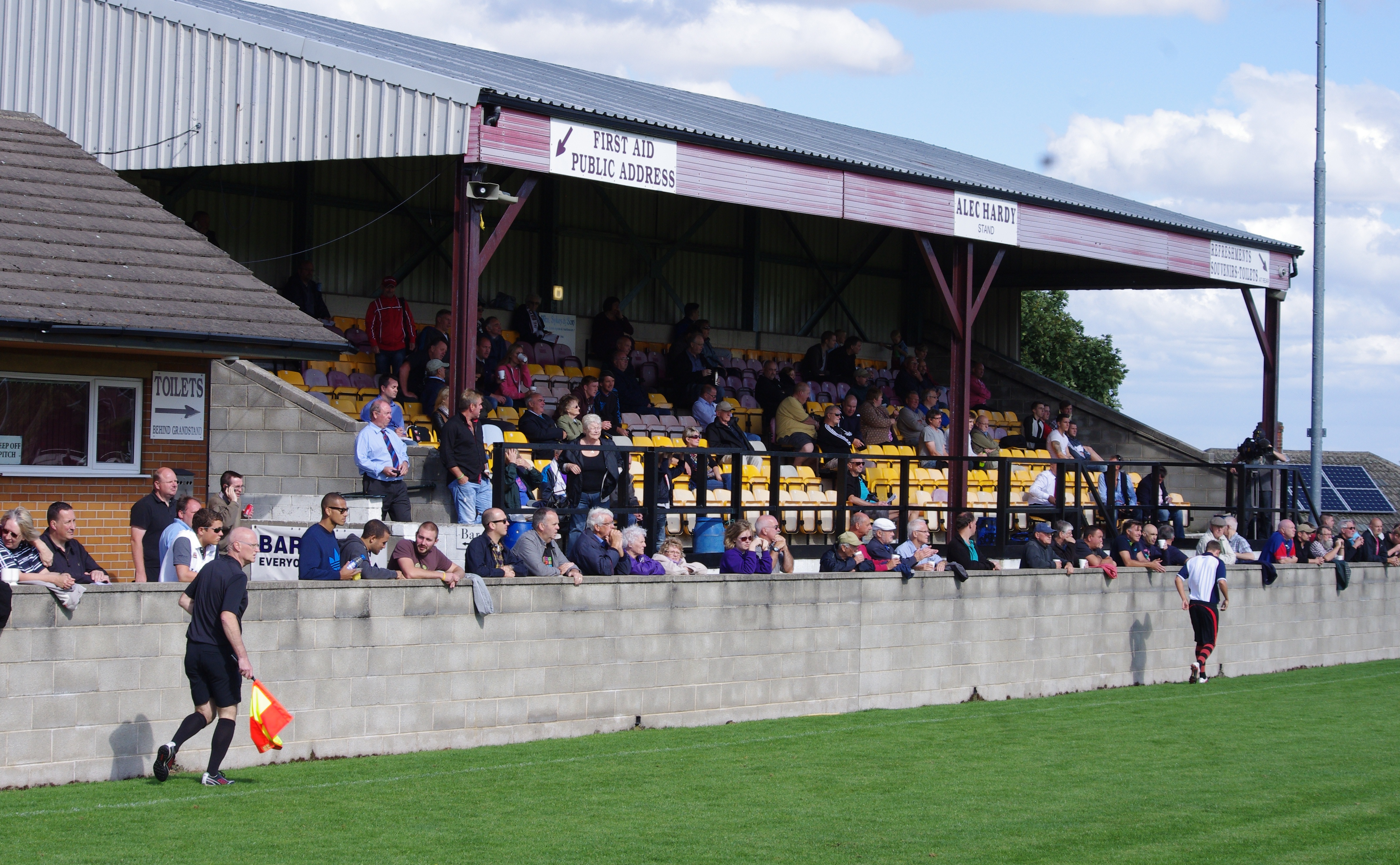 The Welfare Ground is steeped in history that Wakefield FC, as Emley, made 