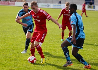 Action from Ossett Town 2-2 Kendal Town