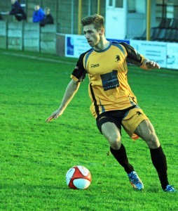 Connor Bower lobbed the goalkeeper and scored on his Ossett Albion debut