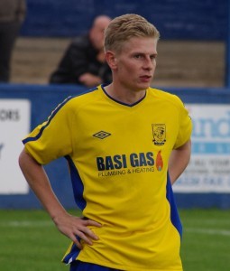 David Brown admits he has had too many clubs - here in action for Albion Sports