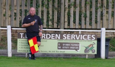 Hospitality is so good at Brighouse that linesmen get to eat and line at the same time