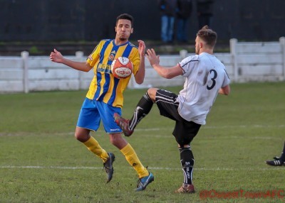 One positive for Ossett Town was the return of Nathan Curtis after a few months out with an injury