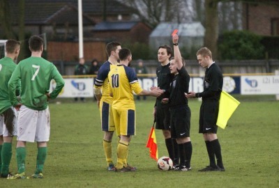 Stewart sees red for allegedly shoving a Brocton player