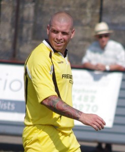 Joint manager Paul Foot will hope Scarborough Athletic can break into the Evo Stik Division One North top three