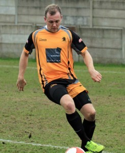 Nicky Matthews hit the winner for Ossett Albion at Kendal Town. Picture: Adam Hirst