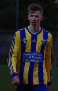 Mark Simpson scored twice in Garforth's 3-0 win at Staveley