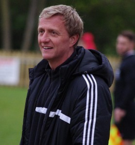 He's back: Paul Lines is back as manager of Nostell Miners Welfare alongside chairman Simon Turfrey