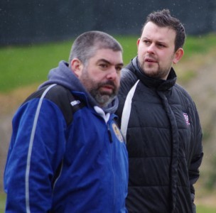 Jon Miles (left) believes Glasshoughton can have a bright future