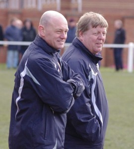 Mark Smitheringale (left) is Paul Stansfield's assistant at Knaresborough