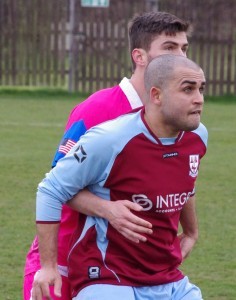 Ash Flynn came off the bench to score a hat-trick for AFC Emley