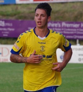 Ben Turner scored the equaliser for Sheffield FC in the 1-1 draw at Shaw Lane Aquaforce