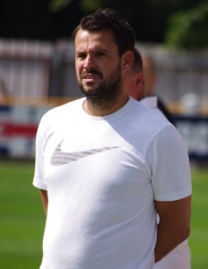 Maltby Main joint manager Spencer Fearn and his side were unable to cause a major FA Cup upset