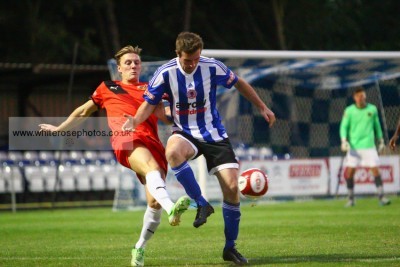 Paul Walker pictured during his recent loan spell with Shaw Lane Aquaforce. Photo: WhiteRosePhotos.co.uk