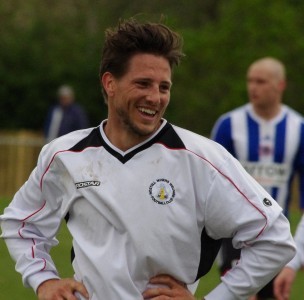 Simon Poole was laughing after lobbing Pickering goalkeeper Arran Reid from 40 yards in Nostell's 2-1 victory