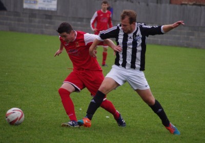 Action from Westella 1-3 Selby Town in the FA Vase