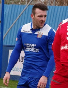 Paddy Miller scored for Farsley Celtic's second goal in the 3-2 win at Yorkshire Amateur