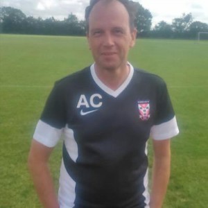 New Garforth Town manager Adrian Costello