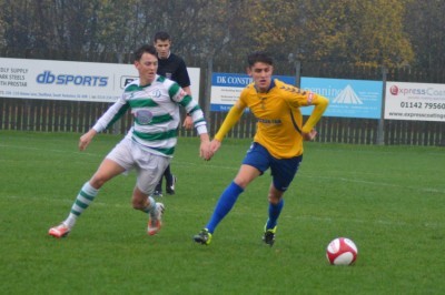 Harrison Biggins opened the scoring for Stocksbridge Park Steels