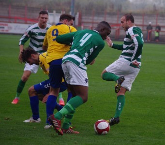 Stocksbridge could face the FA Trophy holders North Ferriby in the next round