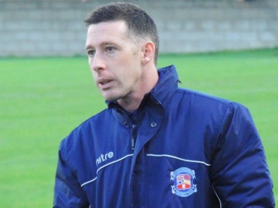 Winterton Rangers manager Lee Hastings