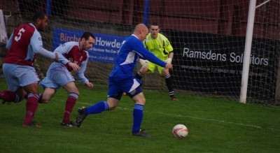 Steve Brammer prepares to shoot