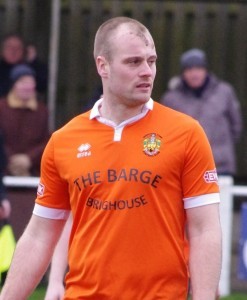 Adam Wilson scored the winner for Brighouse, five minutes after coming on off the bench