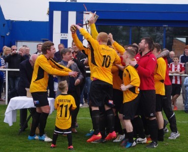 NCEL chairman David Morrall fears the worst as a herd of Handsworth Parramore players charge towards him