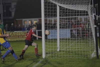 Walker seals his hat-trick. Picture: Craig Dinsdale