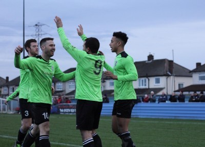 Flynn celebrates creating the new NCEL goals record for a season