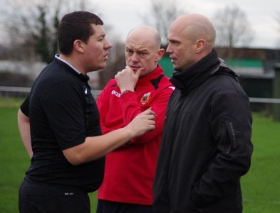 Knaresborough manager Paul Stansfield was frustrated by a number of decisions in the first half