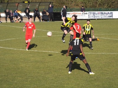 Action from Nostell 1-1 Parkgate. Picture: Malcolm Lumb