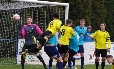 Tim Whittaker's third minute header for Hallam was ruled out for climbing