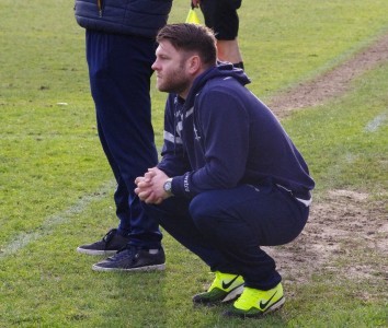 The yellow peril: Hallam manager Ryan Hindley