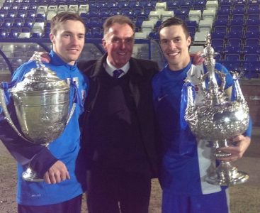 The Lugsden brothers, Kelvin and Kieran, have signed joined Shaw Lane AFC