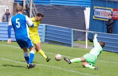 Ward scores with one of his first touches after coming on at half-time