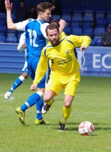 Russ Headley impressed on his first Garforth outing