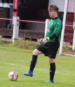 New Selby Town goalkeeper Josh Archer